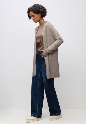 STREET ONE Strickjacke in Braun