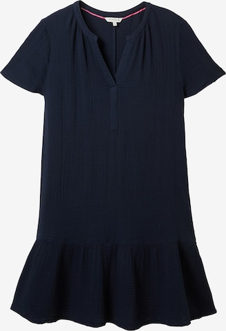 Tom Tailor Women + Jurk in Blauw: voorkant