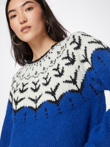 ONLY Пуловер 'MYRRA' в синьо