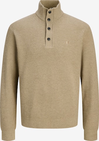 brūns Jack & Jones Premium Džemperis 'JPRBLURICHARD': no priekšpuses