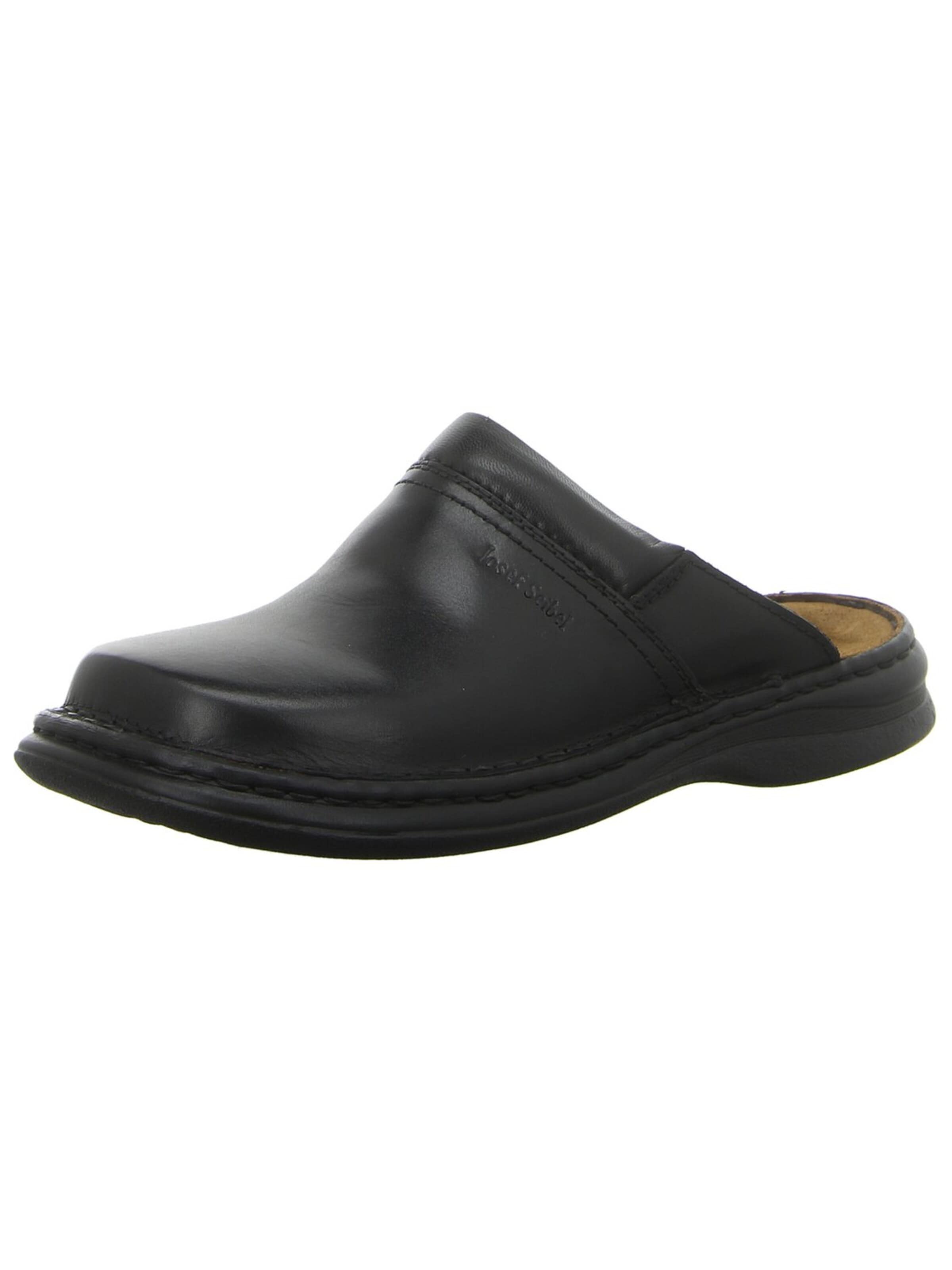 Ciabatta di JOSEF SEIBEL in nero: frontale