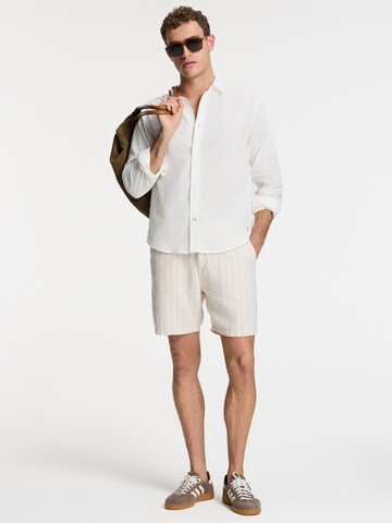 Shiwi Regular fit Риза 'Rick' в бяло