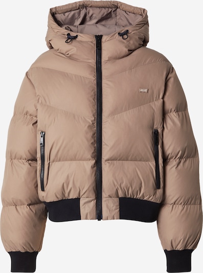 LEVI'S ® Prijelazna jakna 'Noe Western Crop Puffer' u taupe siva / crna, Pregled proizvoda