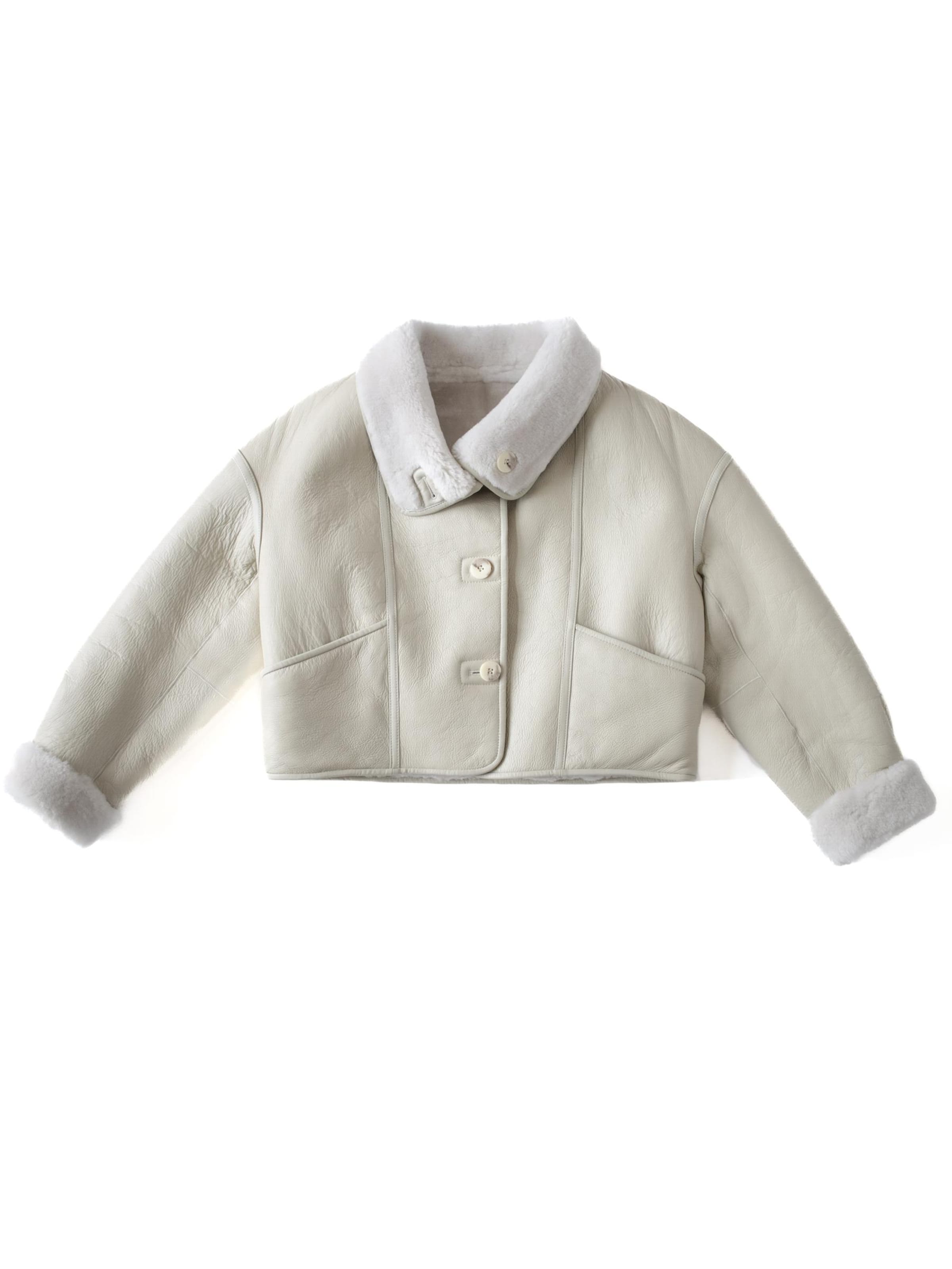 Just things we like - Chaqueta de invierno 'AIMI' en beige: frente