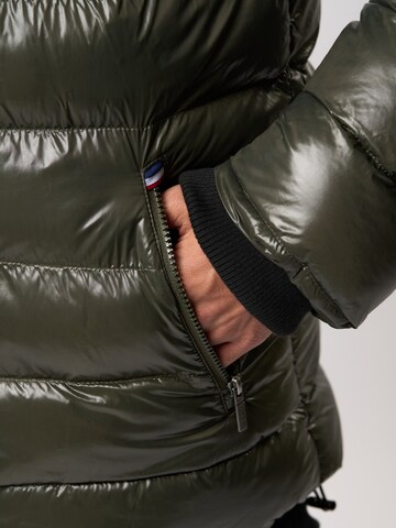 U.S. POLO ASSN. Tussenjas 'Thor' in Groen