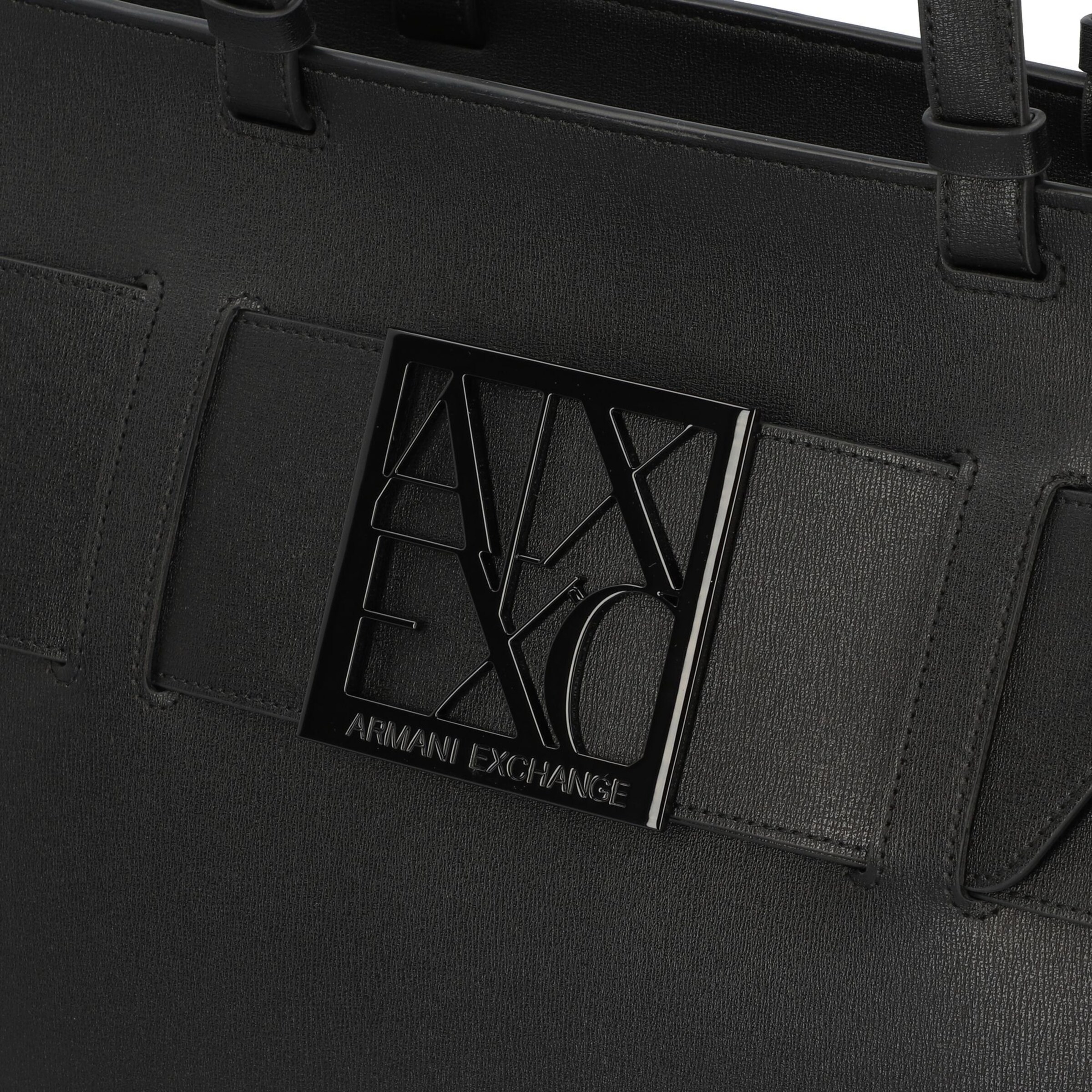ARMANI EXCHANGE Shopper in Schwarz