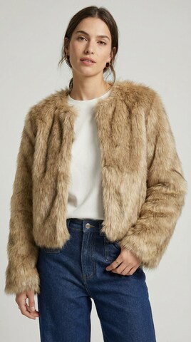 Hoermanseder Φθινοπωρινό και ανοιξιάτικο μπουφάν σε μπεζ: μπροστά