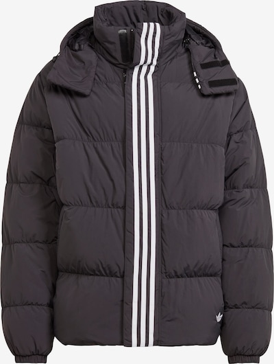 ADIDAS ORIGINALS Zimska jakna 'Rifta Down Regen ' | črna / bela barva, Prikaz izdelka