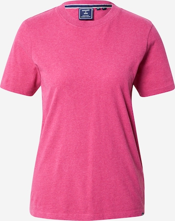 Superdry Tričko – pink: přední strana
