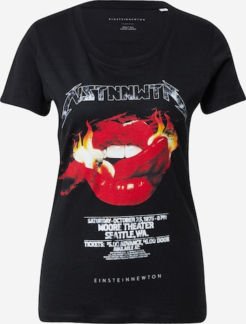 EINSTEIN & NEWTON Shirt 'Flames' in Black: front