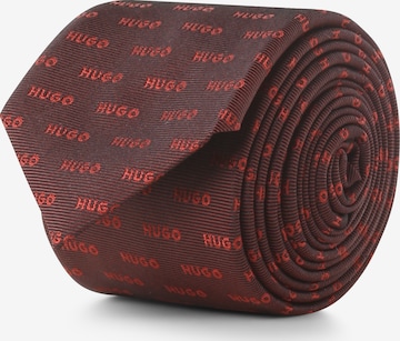 HUGO Red Tie in Red