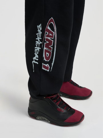 Effilé Pantalon AND1 en noir