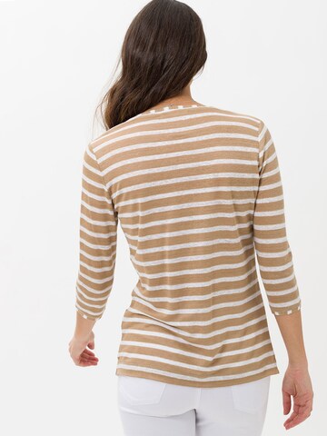 BRAX T-shirt 'Claire' i beige