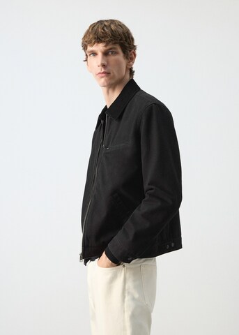 MANGO MAN Between-Season Jacket 'Remy' in Black