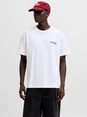 JACK & JONES Póló 'JORGOJU' - fehér: elől