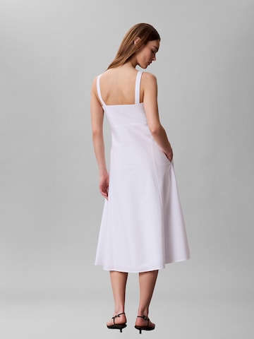 Calvin Klein Jeans Jurk in Wit