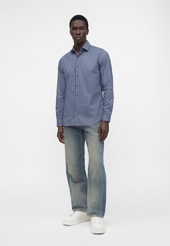Michael Kors Regular fit Overhemd in Blauw