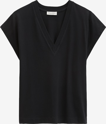 Marc O'Polo Shirt in Zwart: voorkant