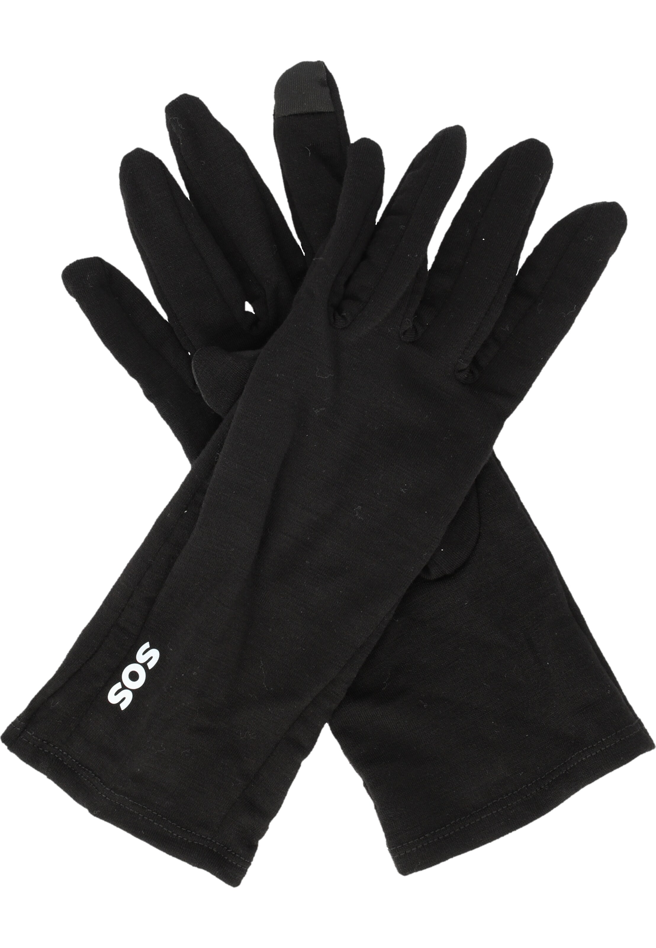 SOS Vingerhandschoenen 'Lofoten' in Zwart