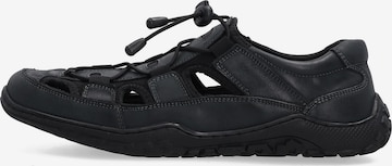 VENEZIA Sandale in Schwarz: Vorderseite