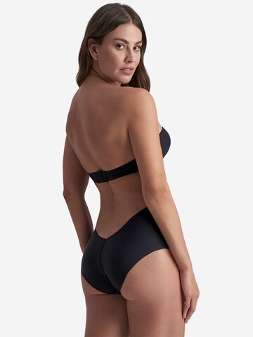 Bye Bra Shapingslip 'Low Back Mid Waist Brief' in Zwart