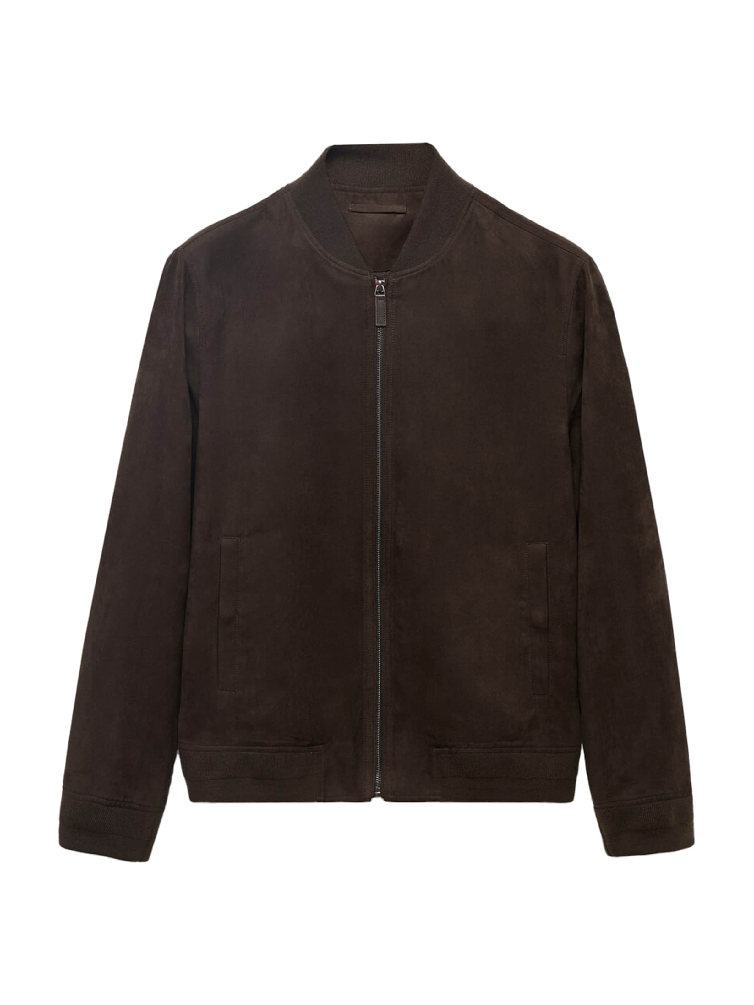 MANGO MAN Overgangsjakke 'Bero' i brun: forside