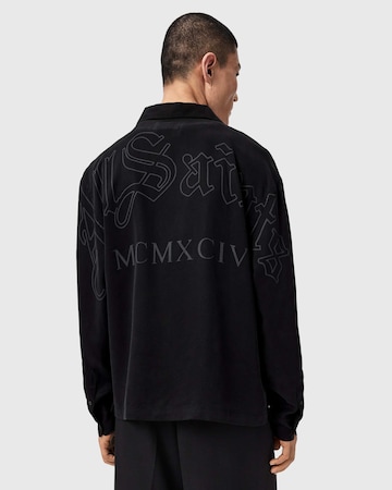 AllSaints Comfort Fit Košeľa 'SOUL' - Čierna: predná strana