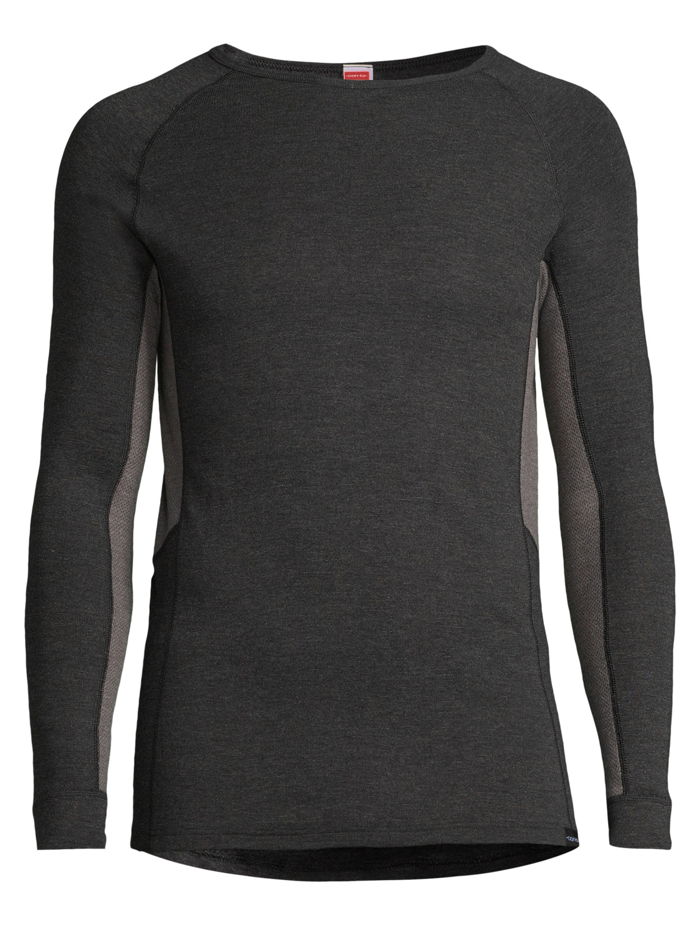 CON-TA Undershirt 'Sportiv' in Black: front