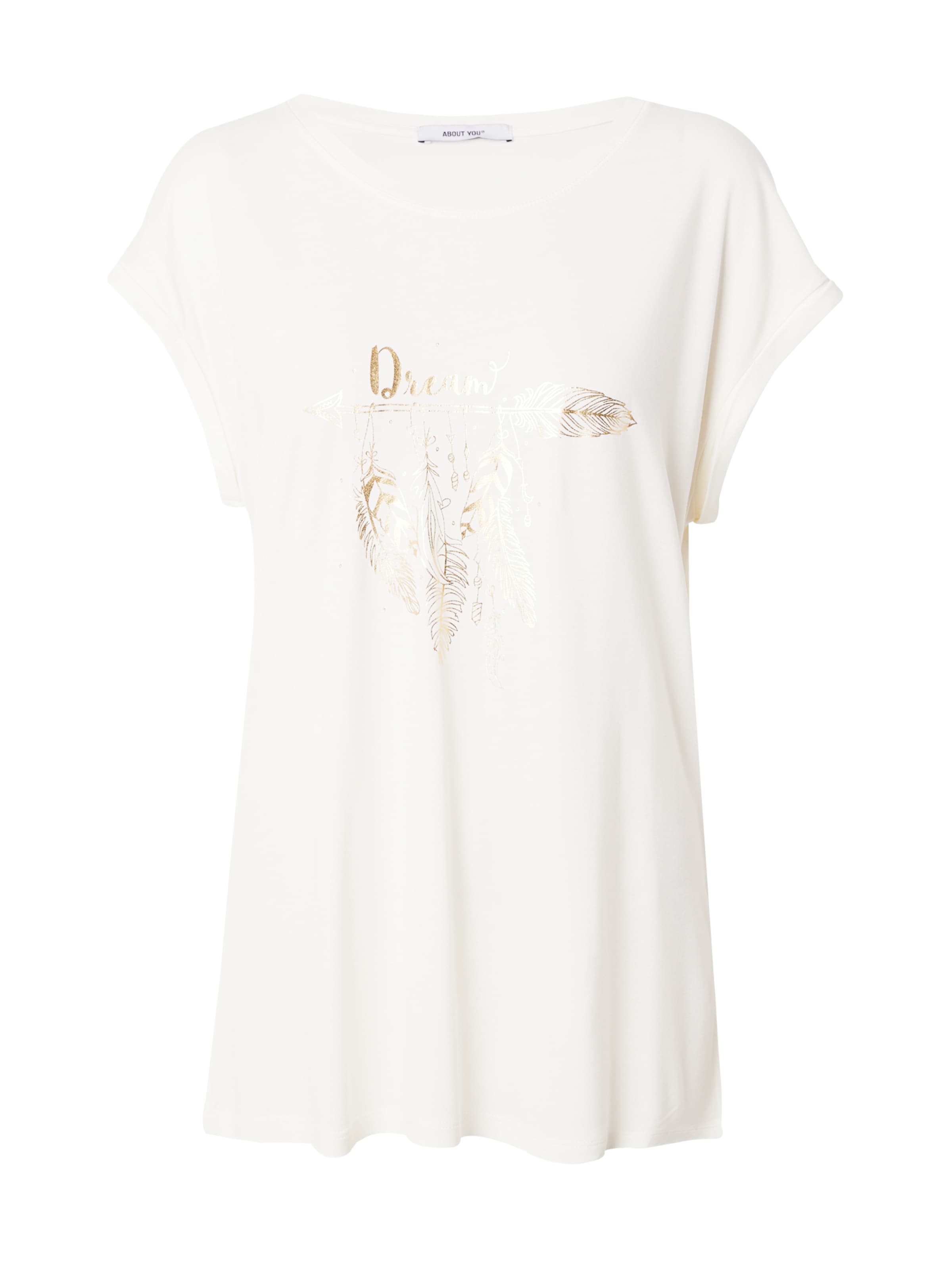 Maglietta 'Valentine' di ABOUT YOU in bianco: frontale