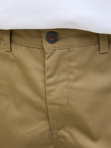 JACK & JONES Ohlapna forma Chino hlače 'JPSTKARL' | bež barva