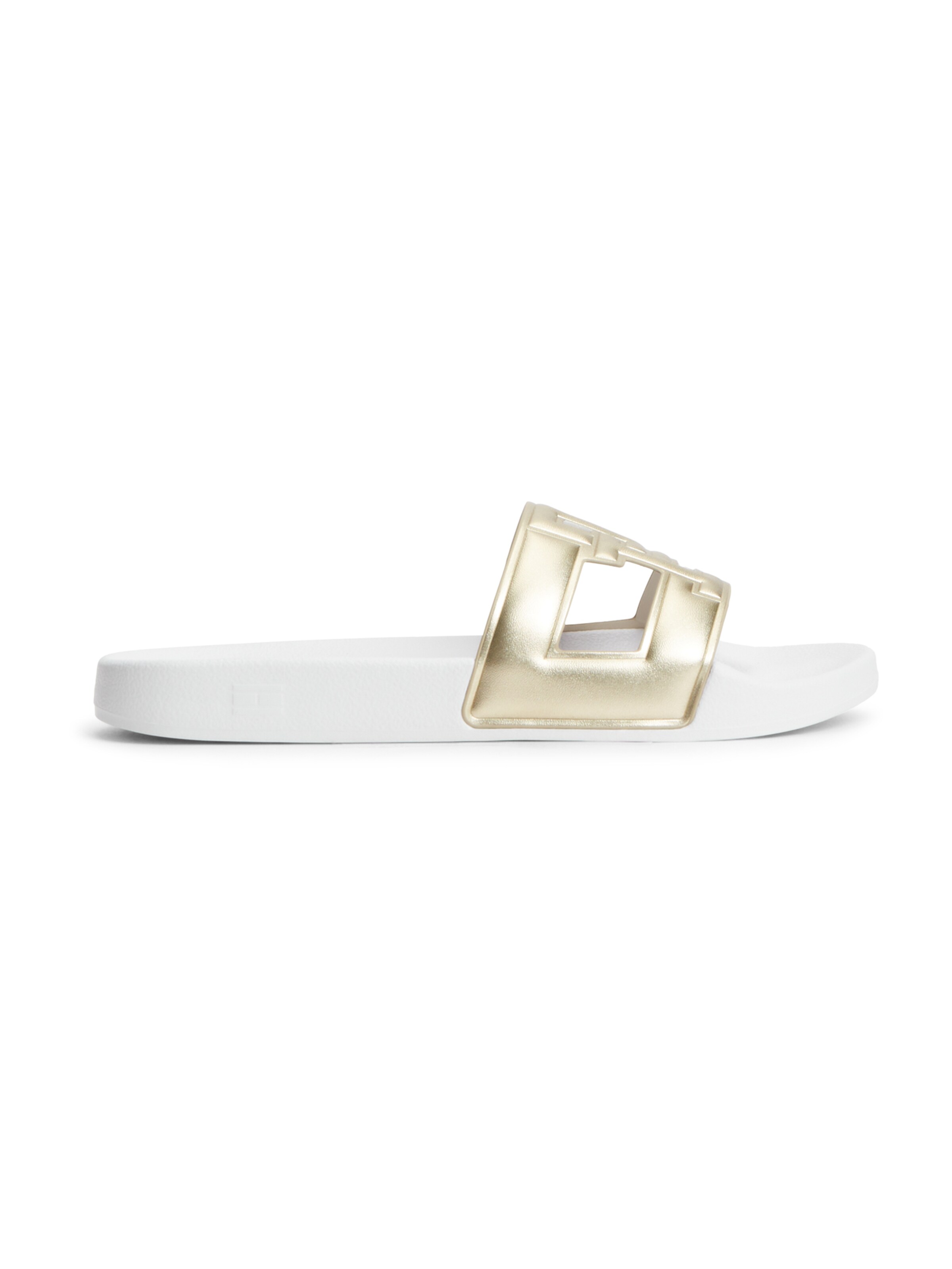 TOMMY HILFIGER Pantofle – zlatá
