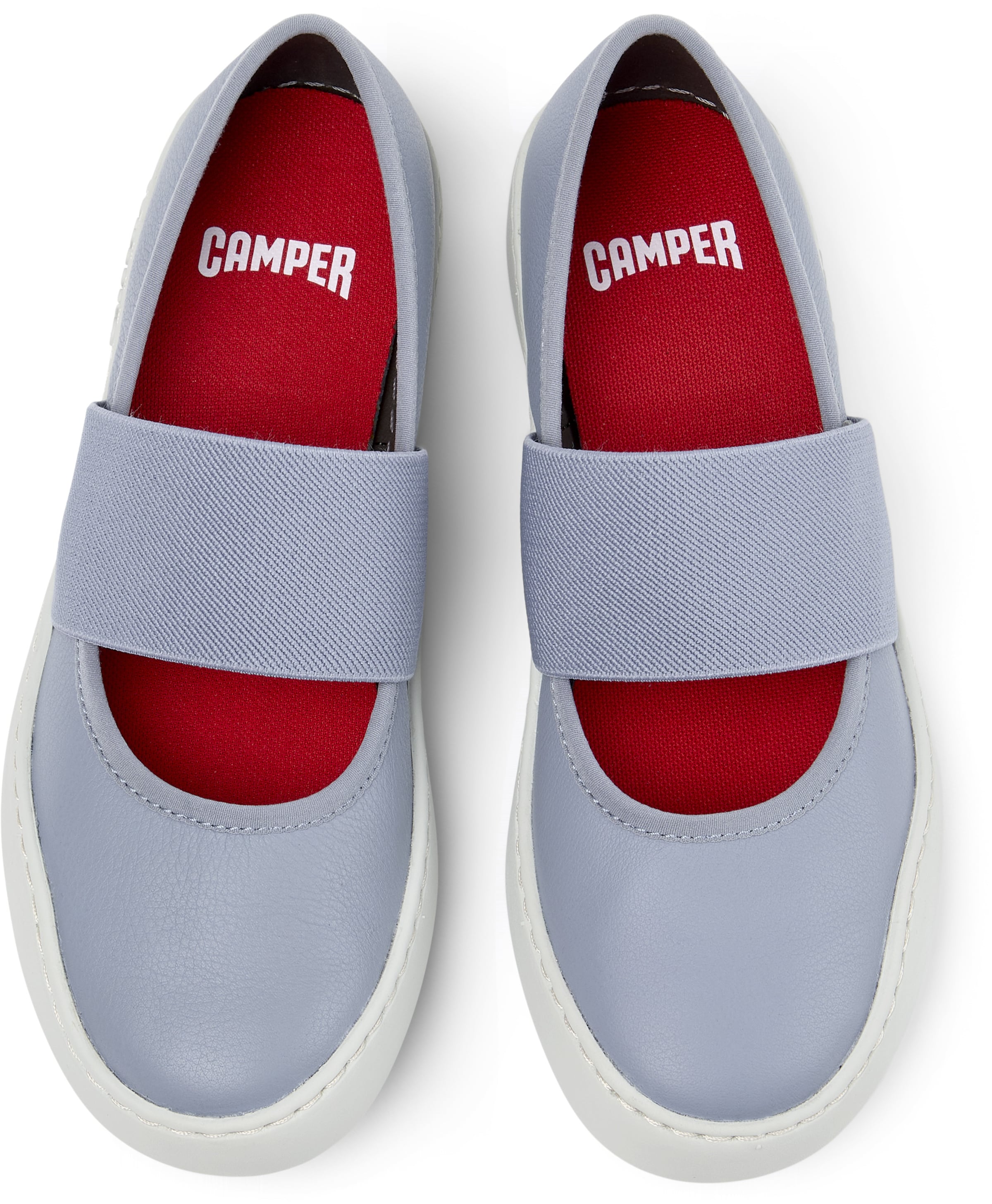 Ballerines à lanières ' Peu Touring ' CAMPER en bleu