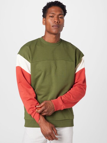 JACK WOLFSKIN Sports sweatshirt '365 REBEL CREW' in Green: front