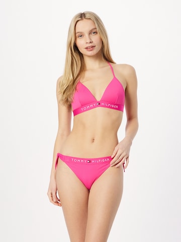 Tommy Hilfiger Underwear - Triangular Top de biquíni em rosa