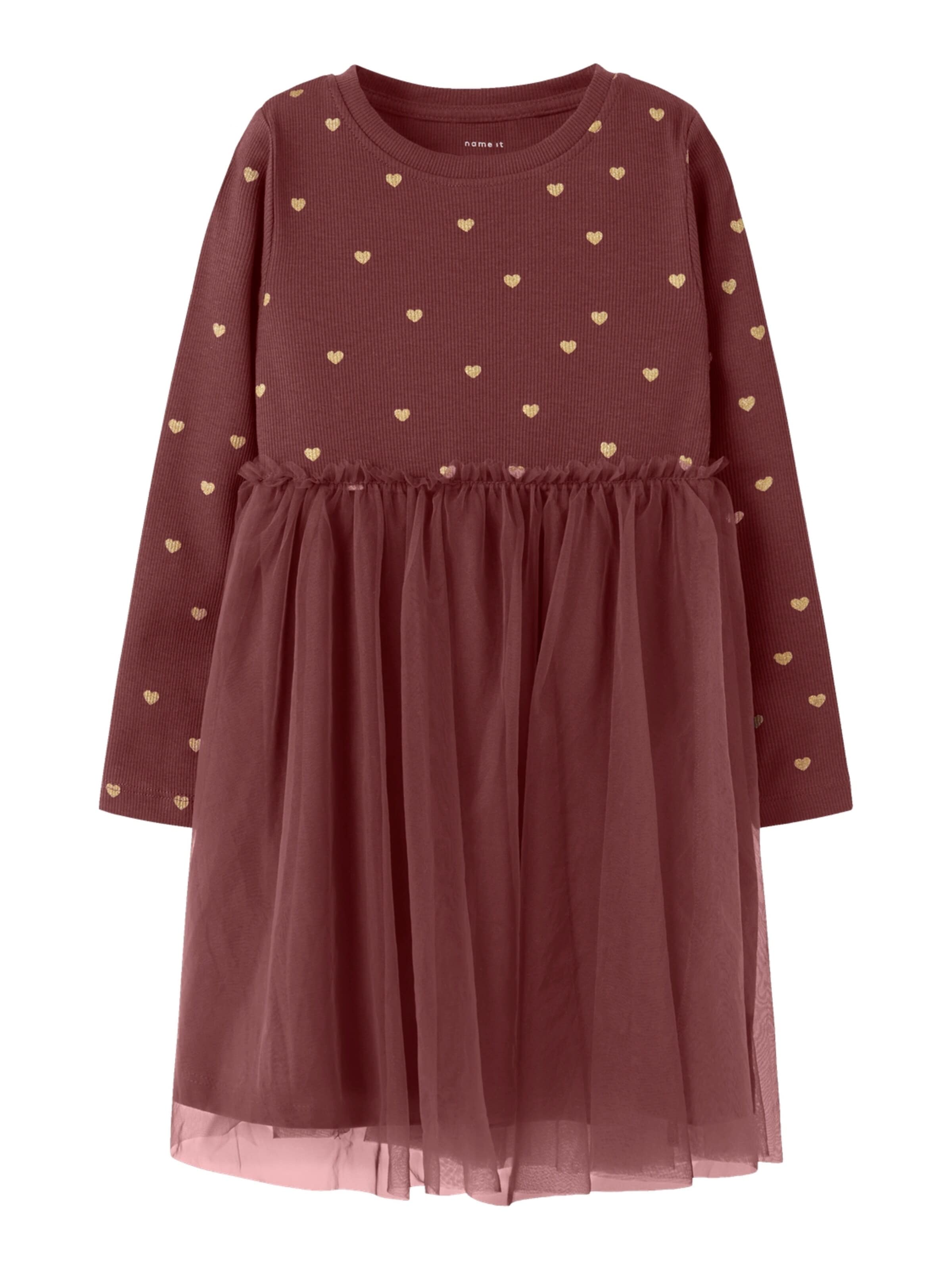 Robe 'NMFNadja' NAME IT en rouge : devant
