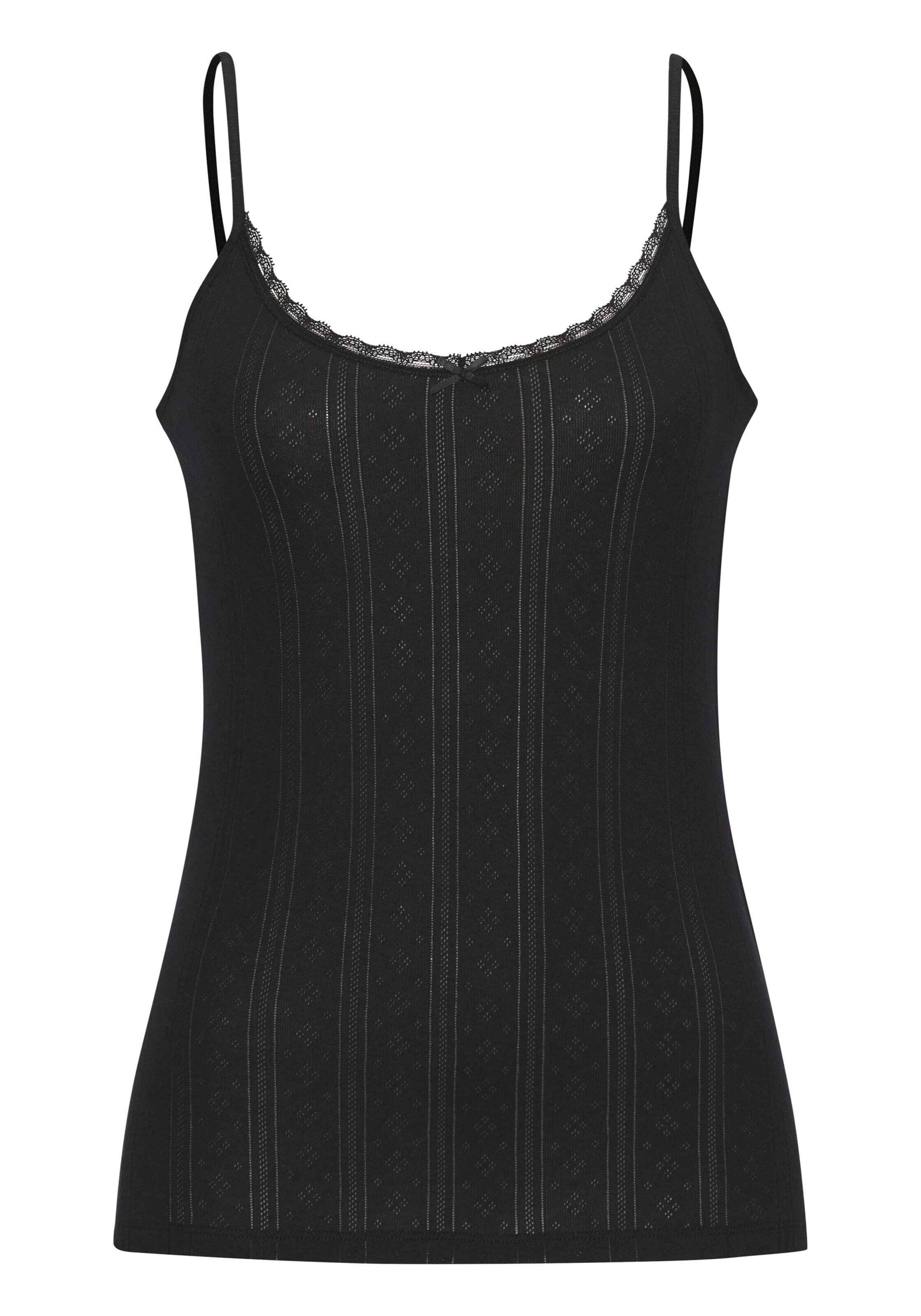 VIVANCE - Top de malha em preto