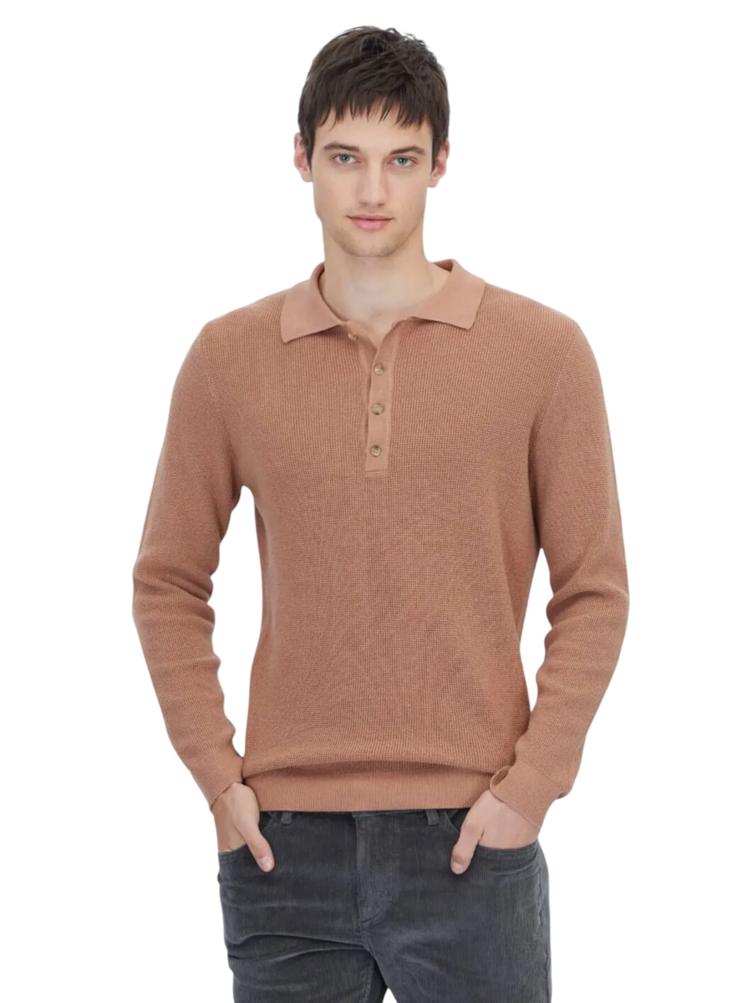 KİP Pullover in Orange: Vorderseite