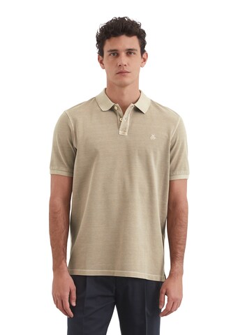 Marc O'Polo Poloshirt 'Piqué' in Braun: Vorderseite