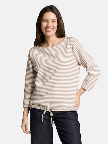 TOM TAILOR Shirt in Beige: Vorderseite