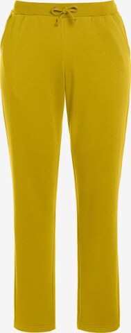 Ulla Popken Pants in Yellow: front