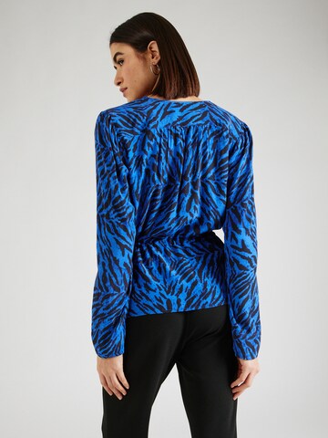 SOAKED IN LUXURY - Blusa 'Ina' em azul