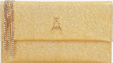 PATRIZIA PEPE Clutch in Goud: voorkant