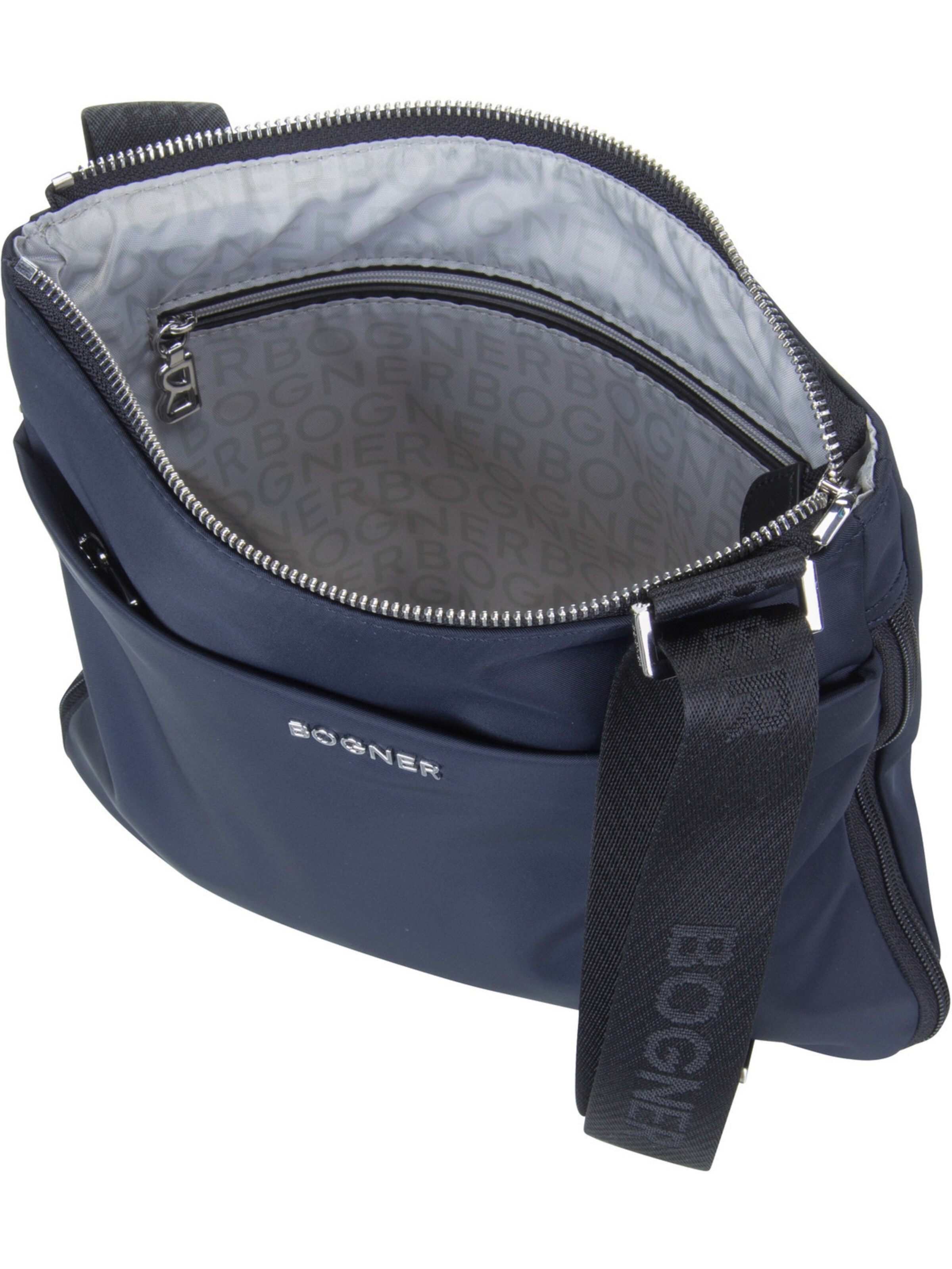 BOGNER Umhängetasche in Blau