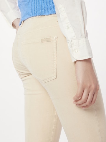 7 for all mankind Bootcut Jeans in Beige