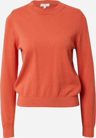 s.Oliver Pullover in Orange: predná strana