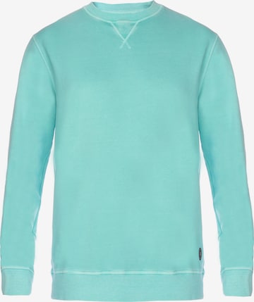 Le Temps Des Cerises Sweatshirt 'VAREL' in Blauw: voorkant