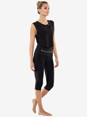 Skinny Pantalon de sport 'Hwl212C' Winshape en noir