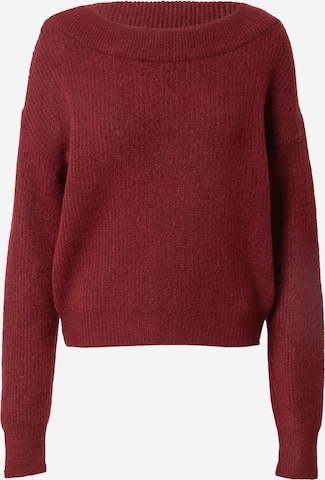 ABOUT YOU Sweater 'Sina' in Red: front