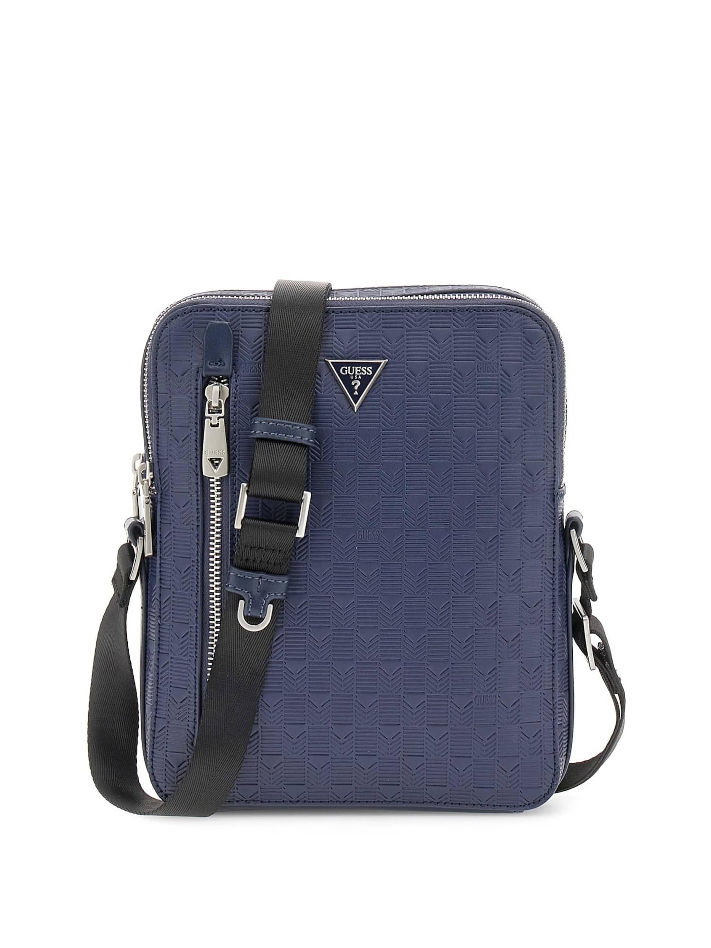 GUESS Crossbody Bag 'Torino' in Blue: front