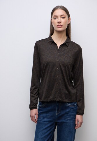 STREET ONE Blouse in Brown: front